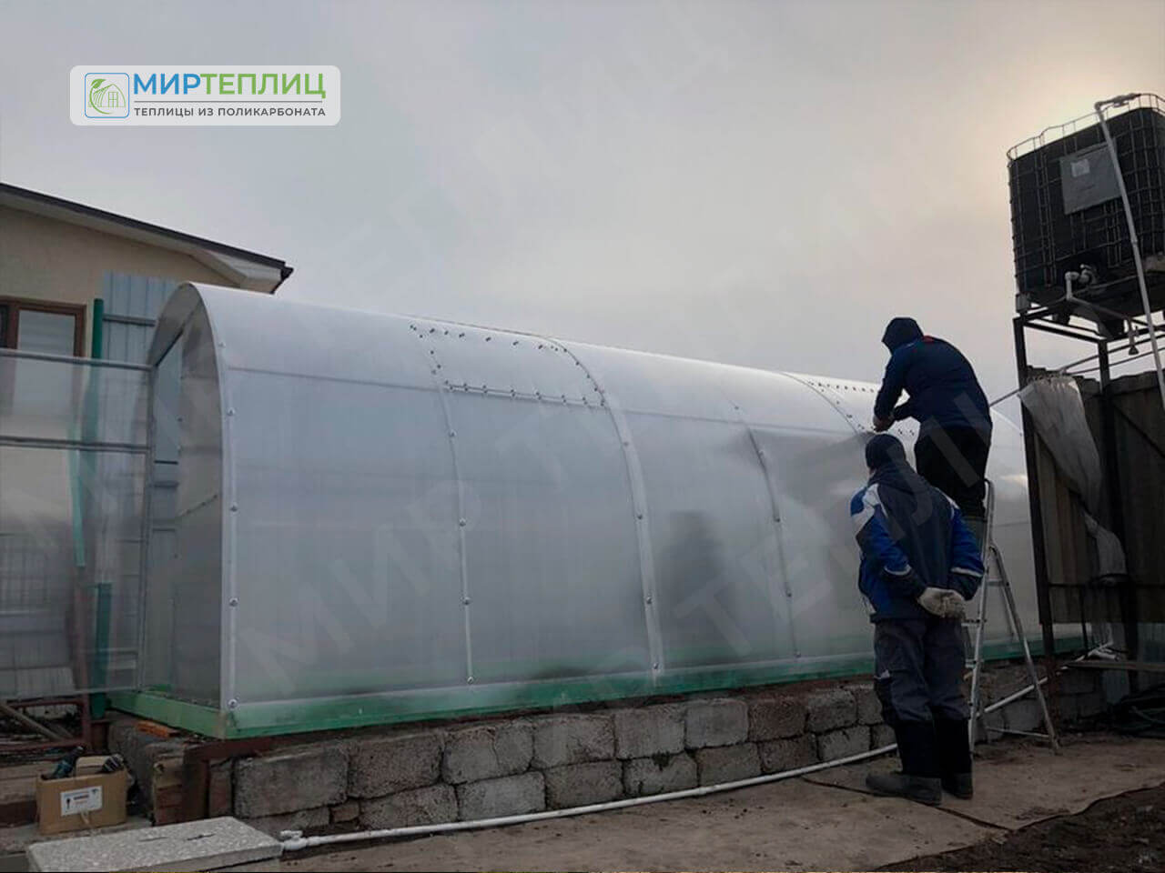 Теплица из поликарбоната - свехпрочная 20x30 в Челябинске от производителя